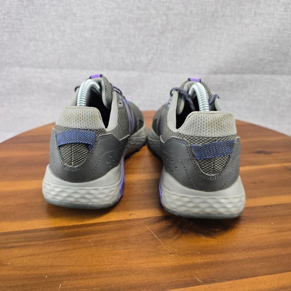 New Balance 410v8 Womens Trail Running Shoes Gray Purple WT410LQ8 Size 10 - Picture 11 of 13